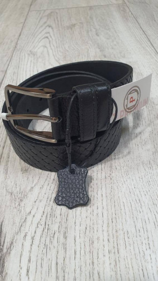 Ремень мужской кожаный