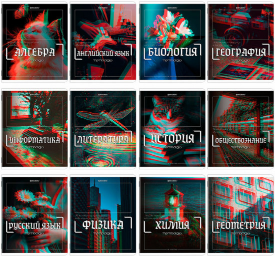 Набор предметных тетрадей