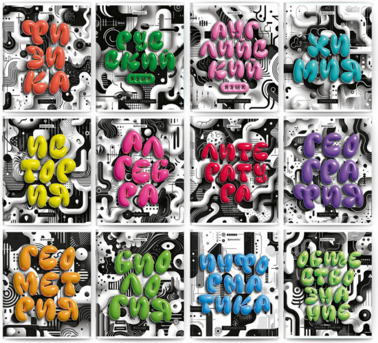 Набор предметных тетрадей