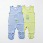 голубой/салатовый