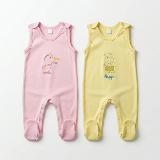 Комплект ползунков «Бегемот-цыпленок»