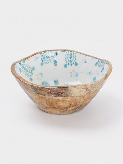 Салатник «Черепаха и цветы»