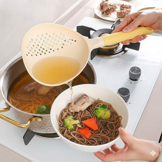 Термостойкая ложка-дуршлаг