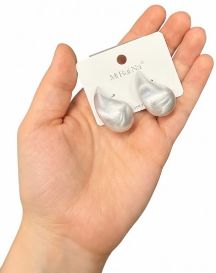 Серьги «Серебрянная роса»