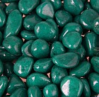 Галька изумрудная для декора и аквариума (800 г)