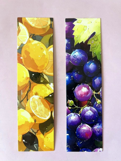 Набор закладок для книг «Сочность»