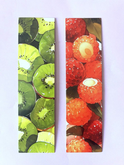 Набор закладок для книг «Сочность»