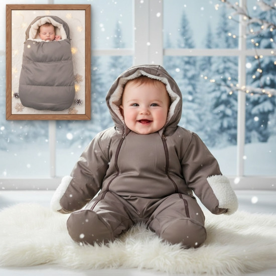 Комбинезон и конверт на выписку