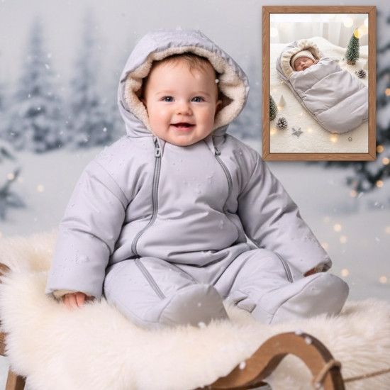 Комбинезон и конверт на выписку