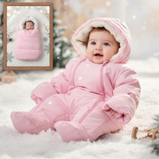 Комбинезон и конверт на выписку