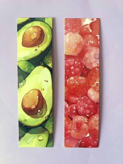 Набор закладок для книг «Сочность»