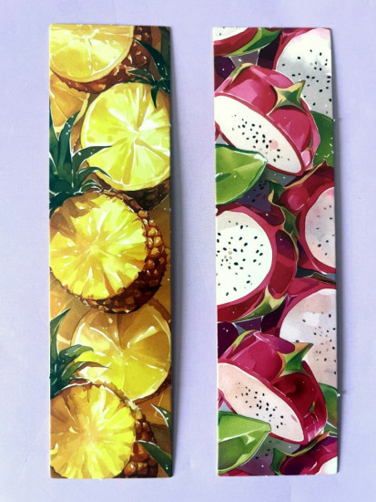 Набор закладок для книг «Сочность»