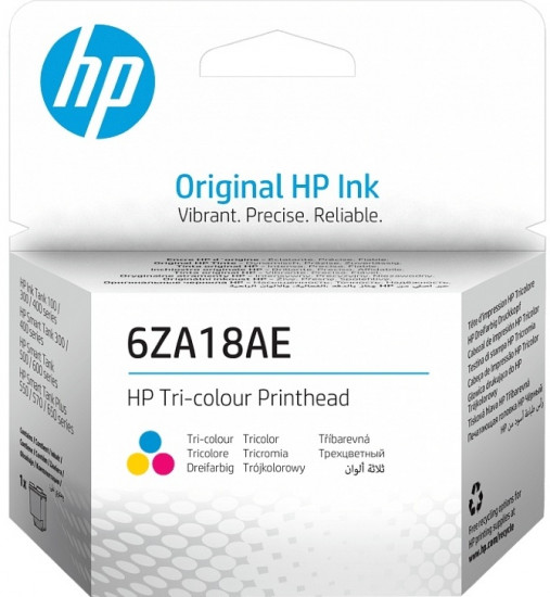 Трехцветная печатающая головка HP Tri Color Original Printhead 6ZA18AE