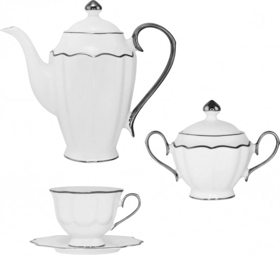 Сервиз чайный «Magnolia silver»
