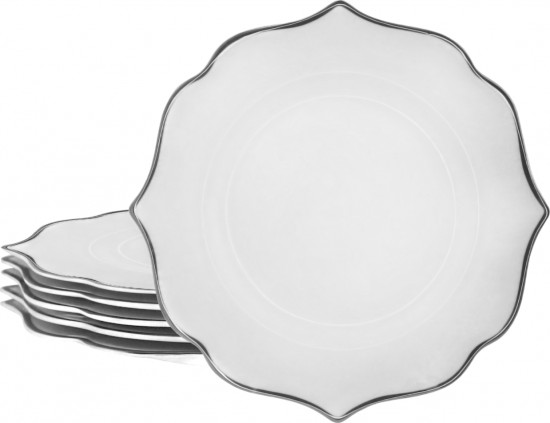 Набор тарелок «Magnolia silver»