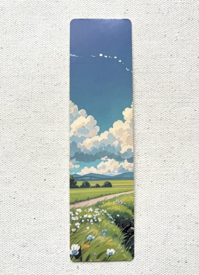 Закладка для книг «Пейзаж аниме»