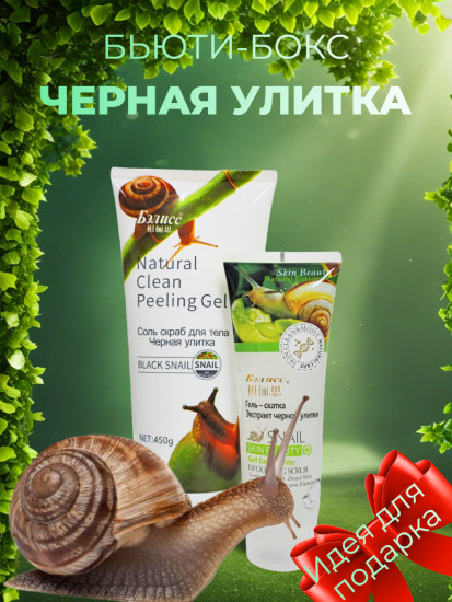 Подарочный набор косметики «Black Snail»