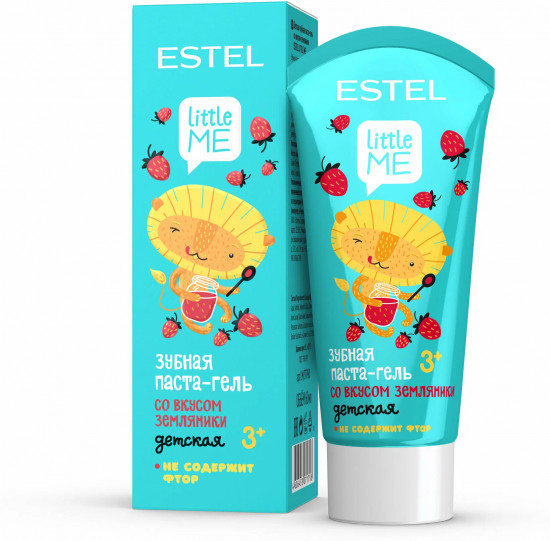 Детская зубная паста-гель со вкусом земляники