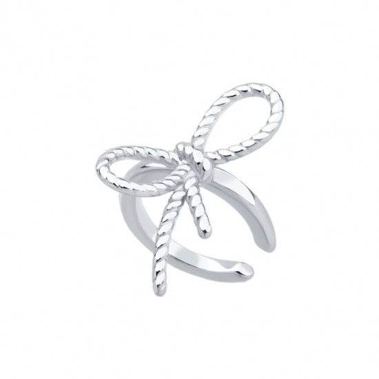 Серьга из серебра