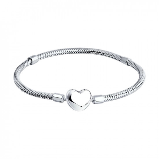 Браслет для шармов из серебра