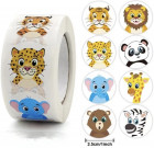 Набор наклеек в рулоне «Животные»