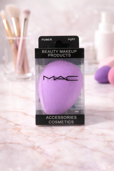 Спонж для макияжа «Makeup Sponge Power Puff Purple»