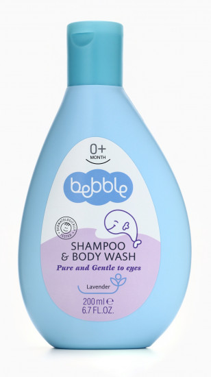 Шампунь для волос и тела детский с экстрактом лаванды