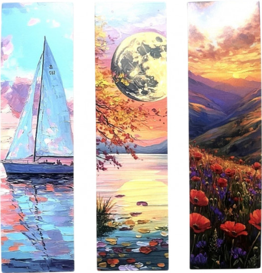 Набор закладок для книг «Живопись»