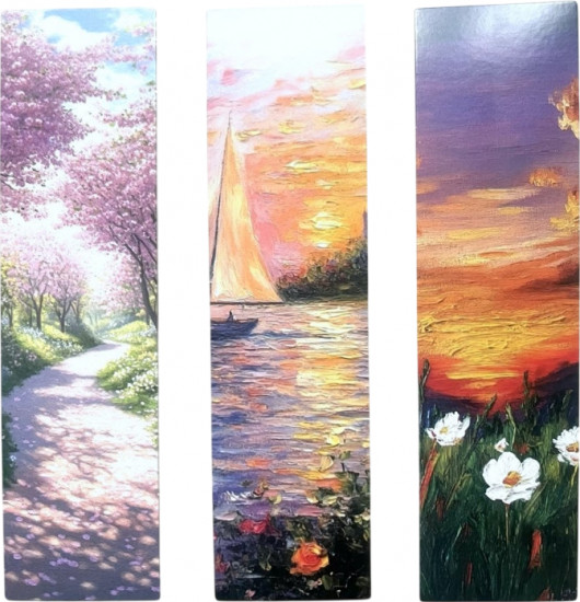 Набор закладок для книг «Живопись»