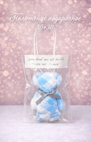 Подарочное полотенце-медвежонок