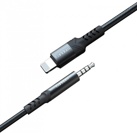 Кабель Earldom AUX ET-AUX39 Jack (M) - Lightning (M)