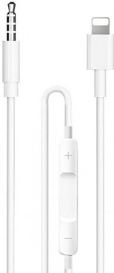 Кабель Earldom AUX ET-AUX42 Jack 3.5mm (M) - Lightning (M)