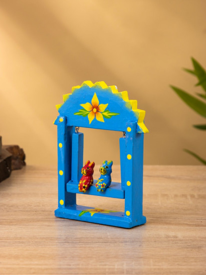 Сувенир «Зайки на качелях»