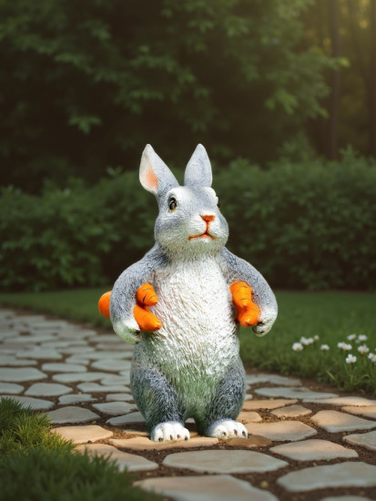 Фигура «Зайка несет морковь»