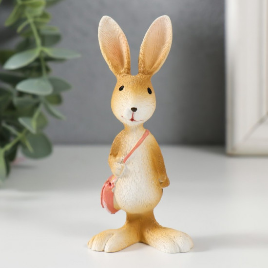 Фигурка «Зайка с сумкой через плечо»