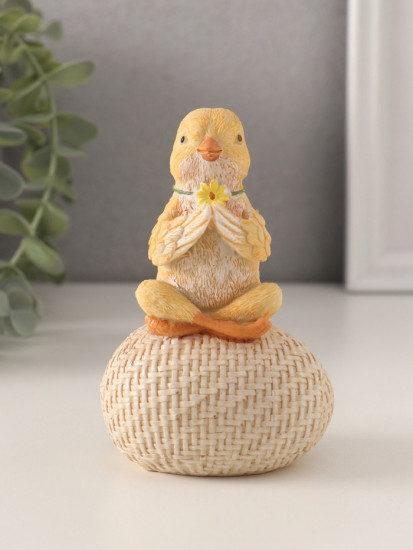 Фигурка «Цыплёнок на яйце: дзен»