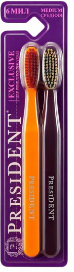 Набор зубных щеток средней жесткости