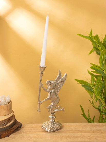 Подсвечник «Ангел мира с факелом»