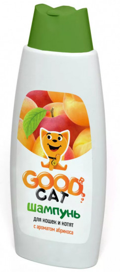 Шампунь для кошек с ароматом абрикоса
