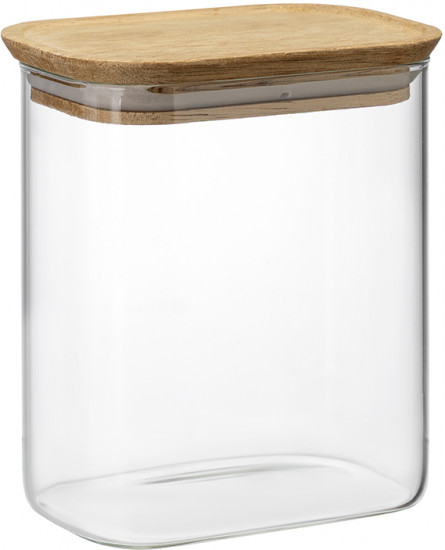 Банка для сыпучих продуктов «Glass Acacia»