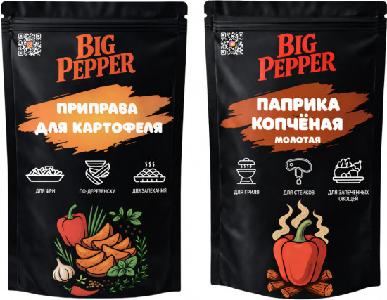 Набор приправ «Для картофеля и паприка копчёная молотая»