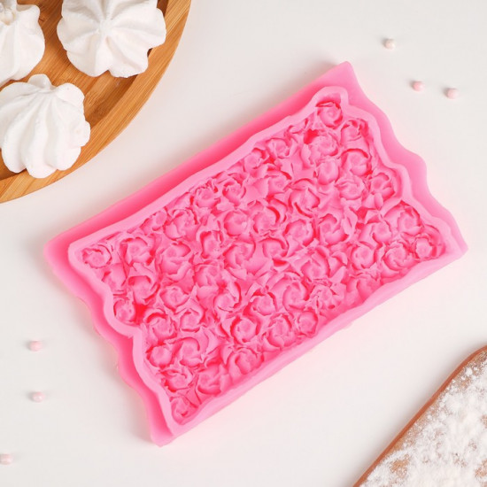 Молд для заливки «Ковер из роз»