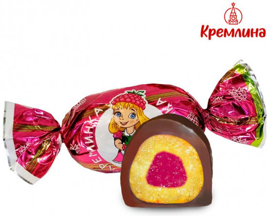 Конфеты глазированные с начинкой «Малинка»