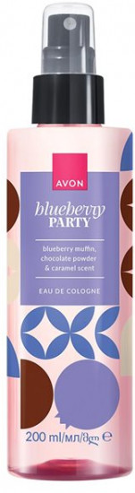 Парфюмированный спрей для тела «Черничный маффин»