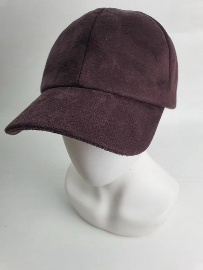 Бейсболка женская «Замша»