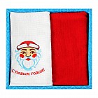 Набор полотенец «Дедушка Мороз» (32х62 см, 38х70 см)
