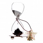 Часы песочные «Башня» на подставке с магнитом, сыплется елочкой