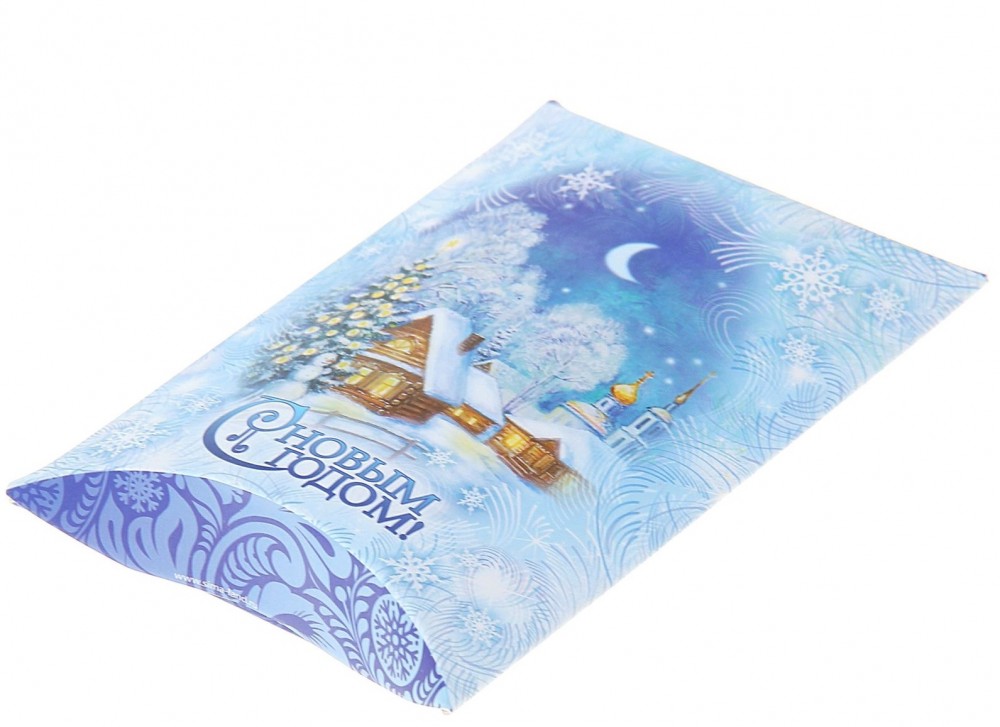 Коробка сборная фигурная «С Новым годом», (26х4,3х19 см)