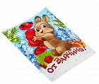 Коробка сборная фигурная «От Зайчика», (11х2х8 см)