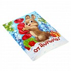 Коробка сборная фигурная «От Зайчика», (4х19х26 см)